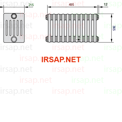 Радиатор IRSAP Tesi 60365/11 T14 CL 01